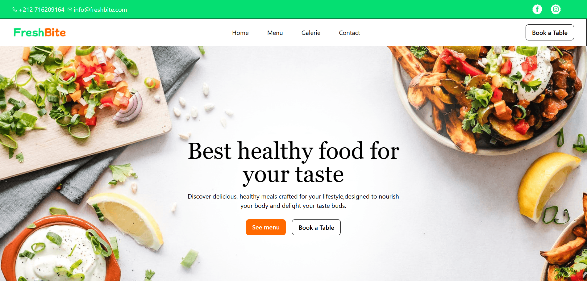 FreshBite Restaurant